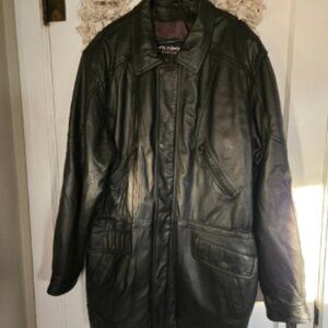 Vintage Wilson's The Leather Experts Leather Coat Sz 2XLT